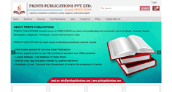 Desktop Screenshot of printspublications.com
